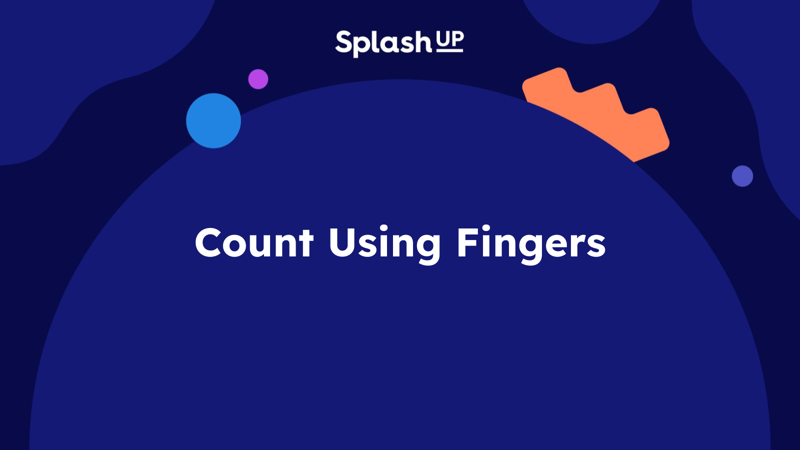 Kindergarten worksheet featuring handy addition using fingers for counting