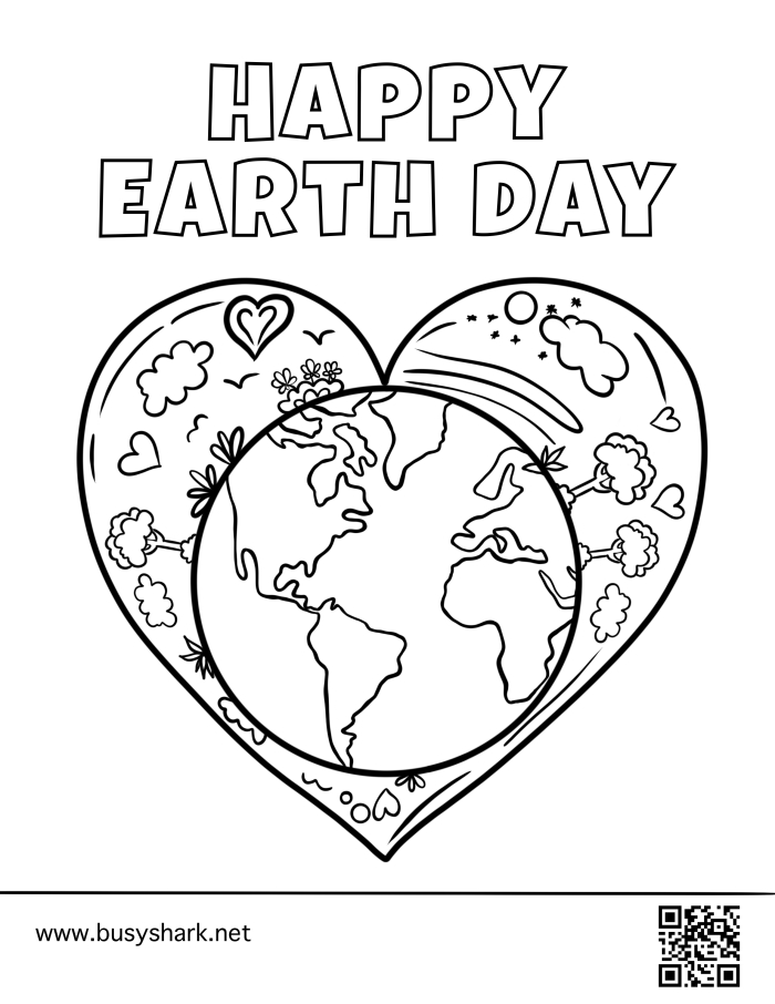 Addition worksheet for Kindergarten Happy Earth Day! Coloring page for kindergarten children featuring Earth and a writing prompt. A creative worksheet encouraging kids to express ways to help the planet.