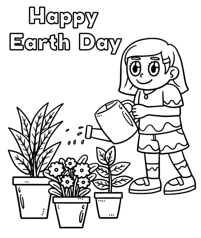 Fun Earth Day coloring activity and writing exercise for young learners in grade K Happy Earth Day coloring page worksheet for kindergarten with a drawing of Earth and a writing prompt