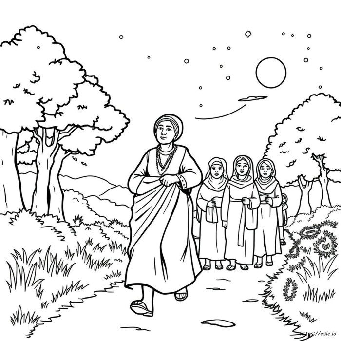 Engaging worksheet featuring Harriet Tubman from the Abolitionist era Harriet Tubman coloring page for second graders to learn U.S. history