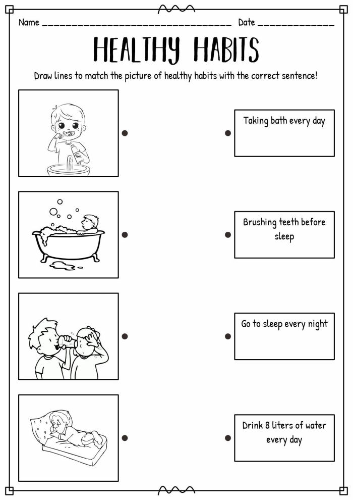 Kids engaging with the Food Is Fantastic worksheet by sorting healthy foods onto a plate