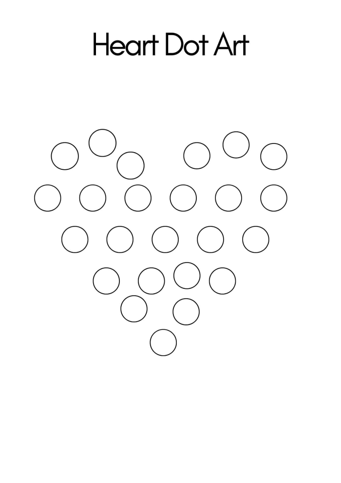 Heart pattern worksheet designed for second graders to enhance math skills during Valentine's Day. Engaging heart-themed activity for practicing numeric patterns in a fun way.