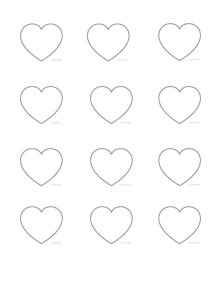 Heart pattern worksheet designed for second graders to enhance math skills during Valentine's Day. Engaging heart pattern activity for practicing numeric sequences in a fun way.