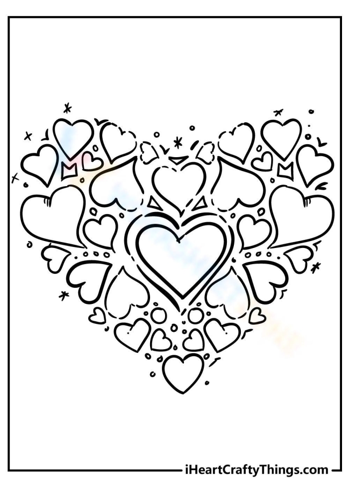 Heart pattern worksheet for practicing numeric patterns in second grade math. Valentine's Day themed activity to enhance math skills through engaging patterns.
