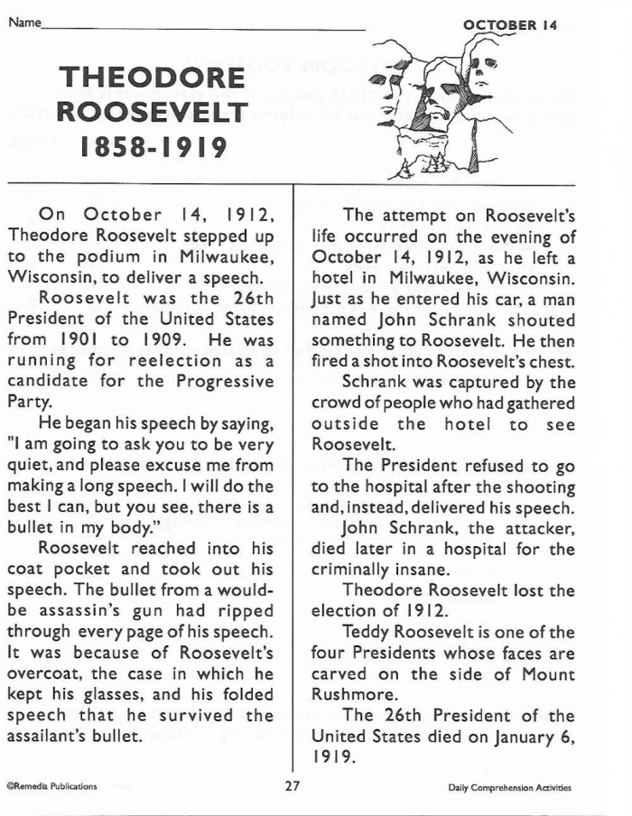 Eleanor Roosevelt worksheet for fourth graders focusing on her contributions and legacy