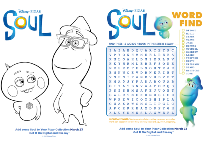 Worksheet featuring the history of soul music for fourth graders celebrating Black History Month