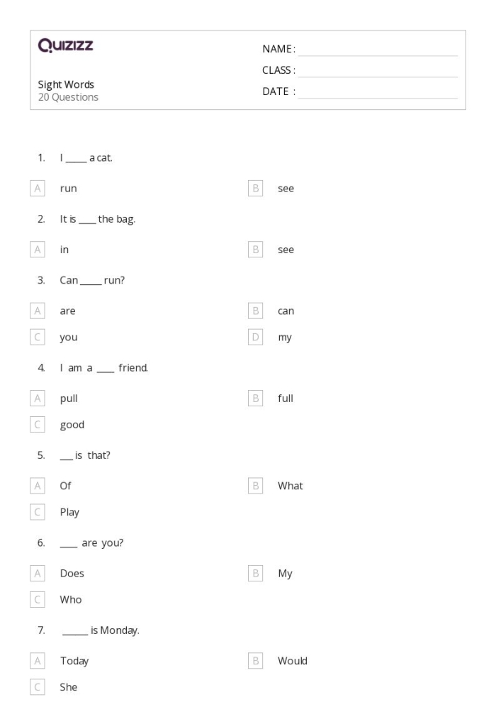 Worksheet for practicing home keys F, J, D, and K for kindergarten students