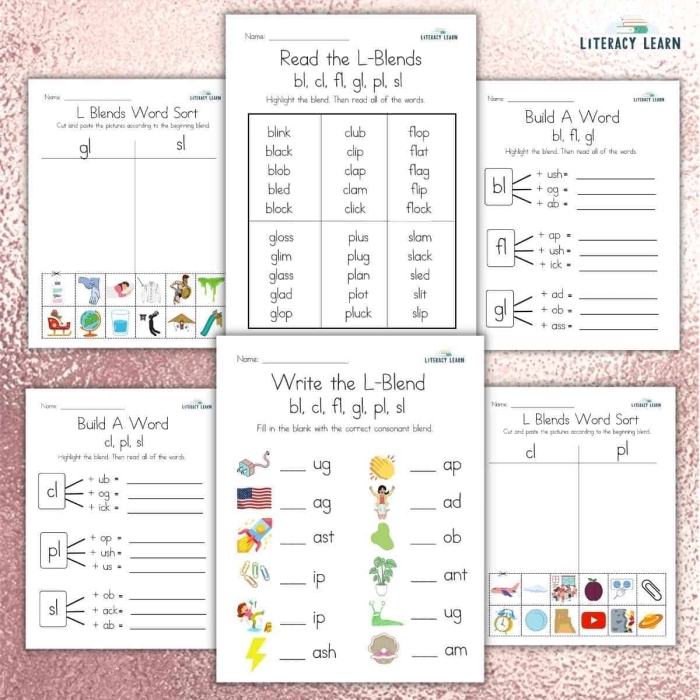 Worksheet for practicing home keys F, J, D, and K for kindergarten students