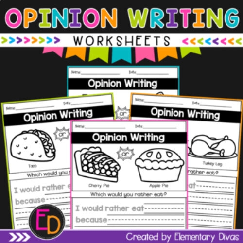 Image 23: Life Science opinion writing prompt about appropriate homework amounts for second graders Second grade homework opinion writing worksheet with rubric for students to argue how much homework they should receive