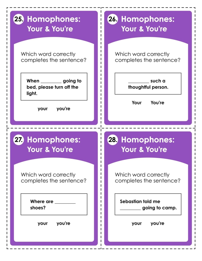 Fifth grade student completing the Homophone Hero geometry worksheet number 24