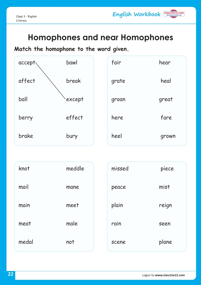 Simone seeks assistance with her homophone search worksheet for second graders
