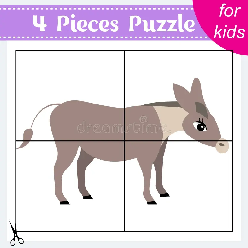 Second grade multiplication worksheet featuring a mule crossword puzzle and coloring activity