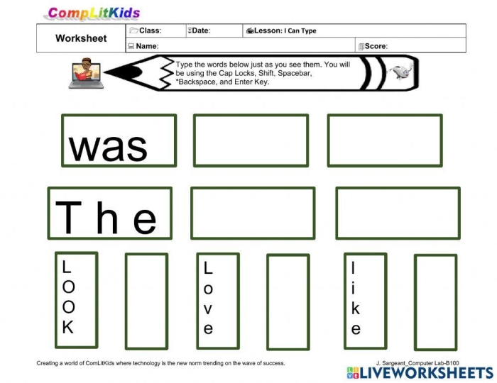 Kindergarten students engaging with the "I can!" worksheet to enhance their reading and writing skills