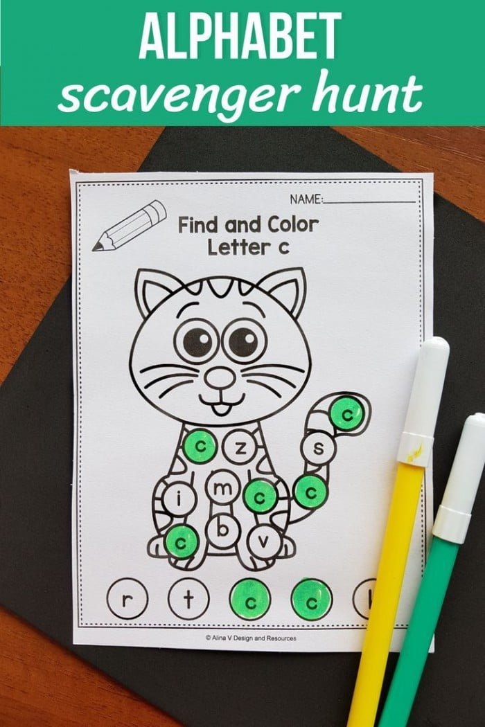 Preschool I Spy Letter S Worksheet Activity 2 I Spy Letter S worksheet featuring various objects starting with the s sound for pre-k students