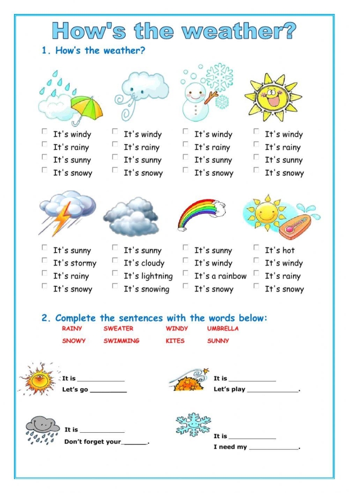 Third grade students practicing how to identify supporting details in a text about weather patterns.