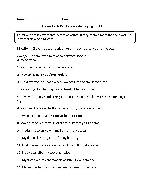 A helpful resource for practicing past tense verbs in writing exercises Worksheet featuring activities for identifying past tense verbs for fourth graders