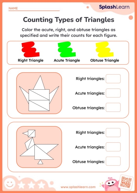 Identifying Triangles Worksheet for Third Grade Geometry Practice Number Five Third grade geometry worksheet focused on identifying and labeling equilateral isosceles and scalene triangles