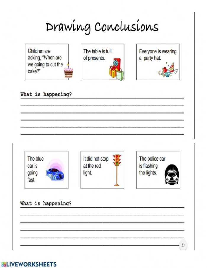 Seventh grade math worksheet showing survey methods for comparing student video game habits and making data inferences