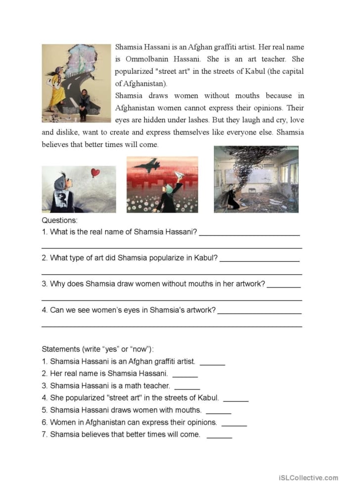 Sixth grade student reading an informational worksheet about global winter traditions for activity number fourteen