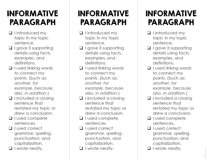 Informative Paragraph Outline Worksheet for Fifth Grade Level 21 Fifth grade reading worksheet showing a sample informative paragraph and an outline guide for students