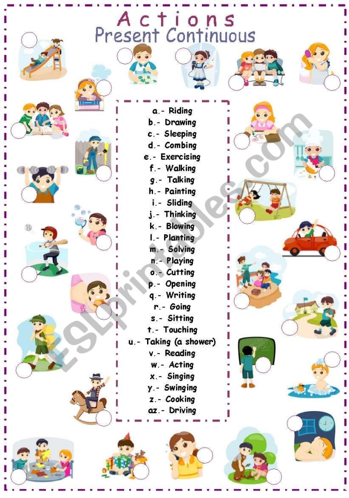 Verbs with ing worksheet for second grade phonics practice 7 Second grade worksheet for practicing adding ing to base verbs to form present progressive sentences