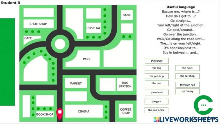 Practice Intermediate Directions worksheet for third graders to enhance navigation abilities Worksheet illustrating intermediate directions for map reading skills