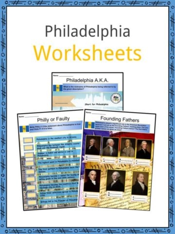 Fifth grade math worksheet featuring counting exercises centered on four Irish-born American founding fathers