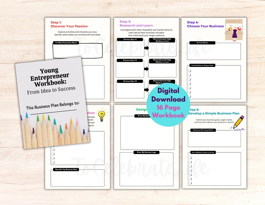 Starting a Business for Kids: Multiplication Practice Worksheet 18 Third grade students imagine starting their own business and practice multiplication while calculating costs and profits for their entrepreneurial venture