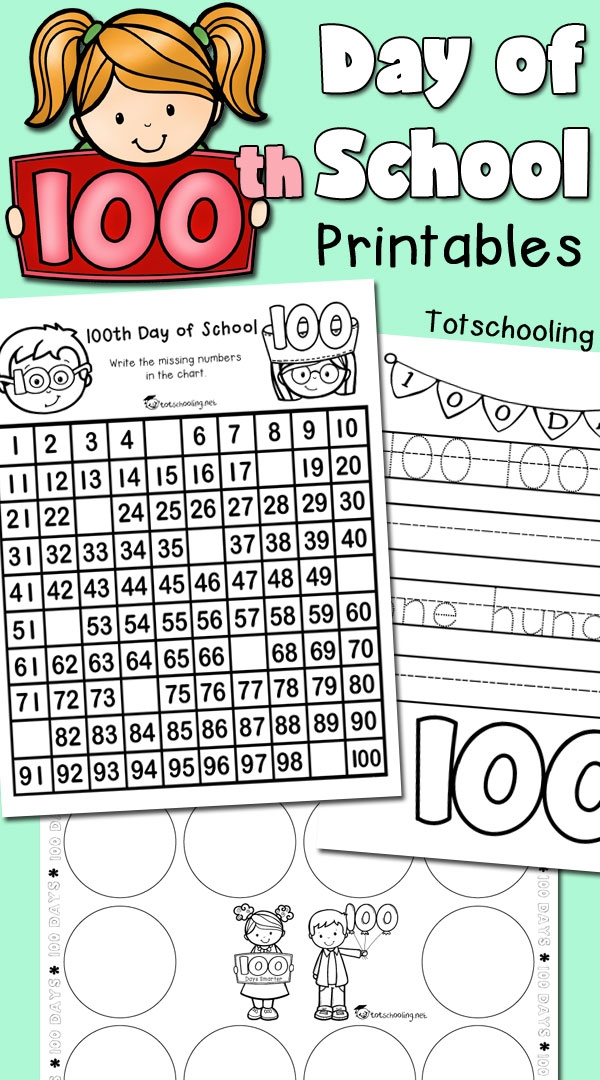 Colorful 100th Day Counting Reader worksheet designed for kindergarten students to practice counting up to 100. Engaging booklet for young learners celebrating the 100th day of school.
