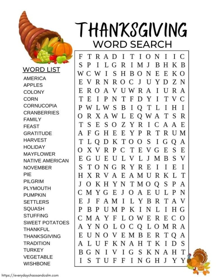 Kindergarten alphabet word search worksheet for practicing letters A B and C