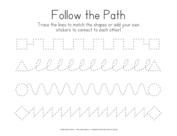 Kindergarten worksheet featuring a maze path from letter A to letter K to practice alphabet recognition