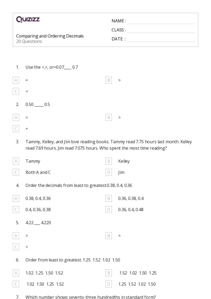 Ordering numbers 0 to 20 assessment worksheet for kindergarten math 5 Kindergarten student completing an assessment worksheet on ordering numbers from 0 to 20