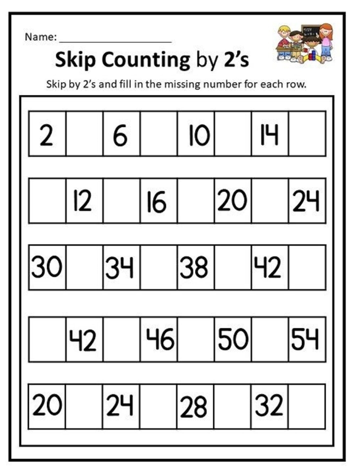 Counting Backwards Algebra Practice Worksheet for Kindergarteners Number 4 Kindergarten student completing a counting backwards algebra practice worksheet