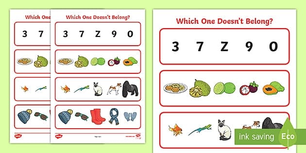 What Does Not Belong in the Bedroom Activity Sheet Number 9 Kindergarten worksheet featuring a bedroom scene where children identify items that do not belong