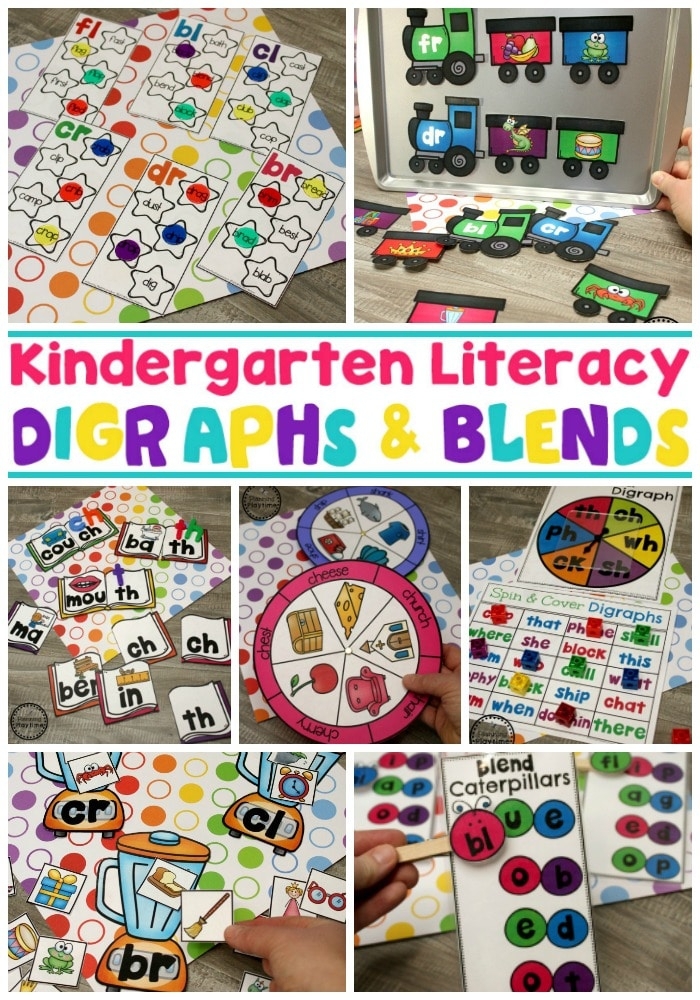 Worksheet for sorting blends and digraphs to enhance phonics skills in kindergarten. Sorting Blends & Digraphs Practice Worksheet for Kindergarten Learners.
