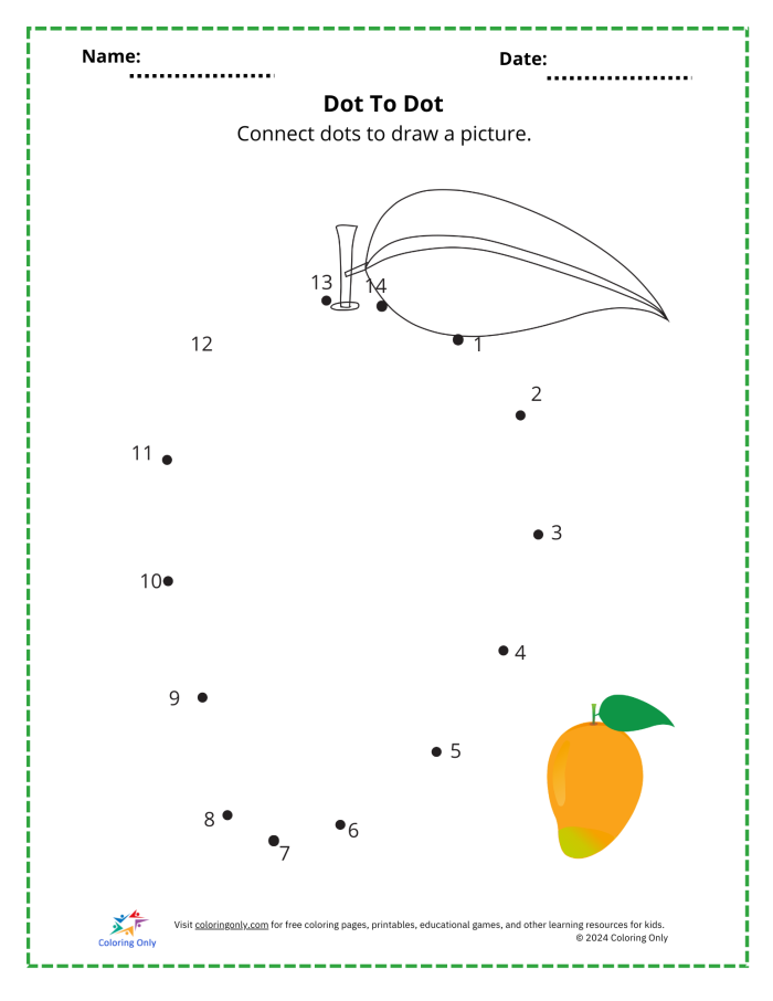 Easter themed Hop, Hop Dot-to-Dot! number counting worksheet for kindergarten science class Kindergarten student completing the Hop, Hop Dot-to-Dot! worksheet featuring an Easter bunny