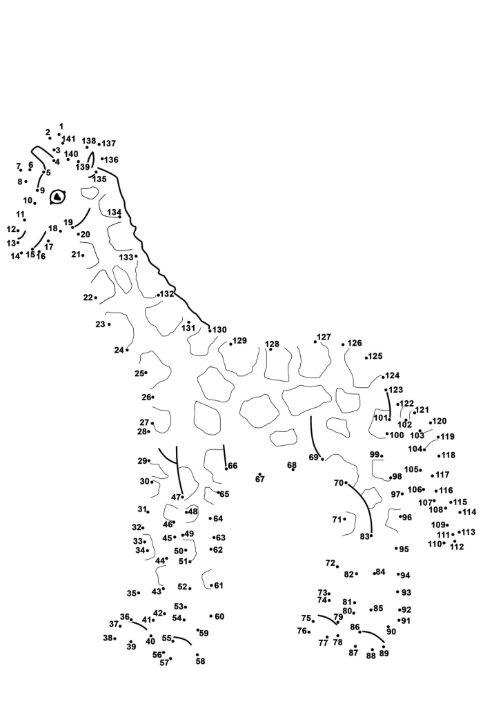 Hop Hop Dot-to-Dot Easter bunny connect-the-dots activity for number recognition A kindergarten child connecting numbered dots to reveal a hopping bunny for Easter counting practice