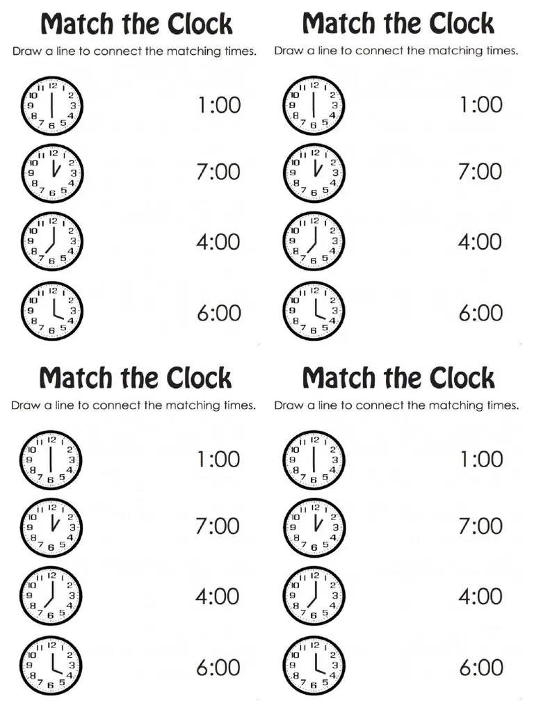 Clock Practice Worksheet for Kindergarten Reading Skills Kindergarten student practicing drawing clock hands on a printable time worksheet