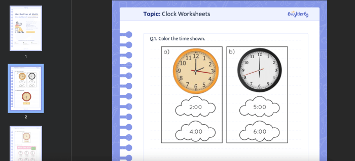 Engaging clock worksheet to help kids learn to tell time in a fun way Clock Practice worksheet for kindergarten students featuring a clock face for drawing hands