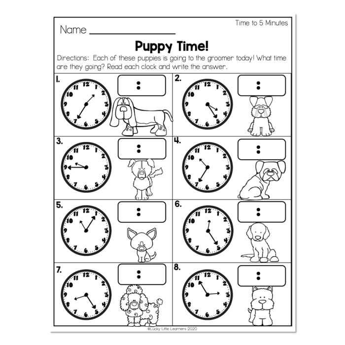 Melissa Mouse helps kindergarteners learn to tell time on an analog clock in this engaging worksheet