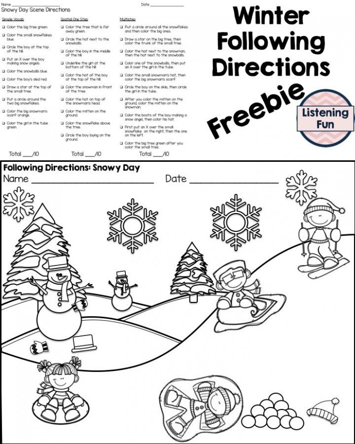 Engaging activity for young learners to enhance their coloring skills and comprehension Coloring worksheet designed to help kindergarten students practice following directions