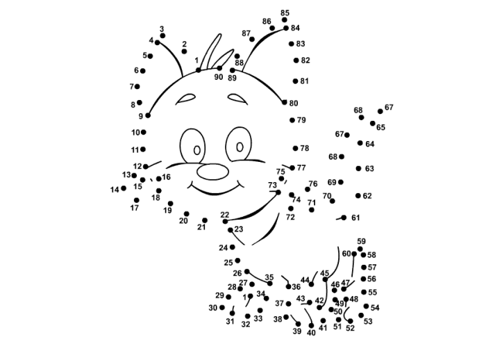 Kindergarten worksheet for matching numbers 1 to 10 to their corresponding object quantities