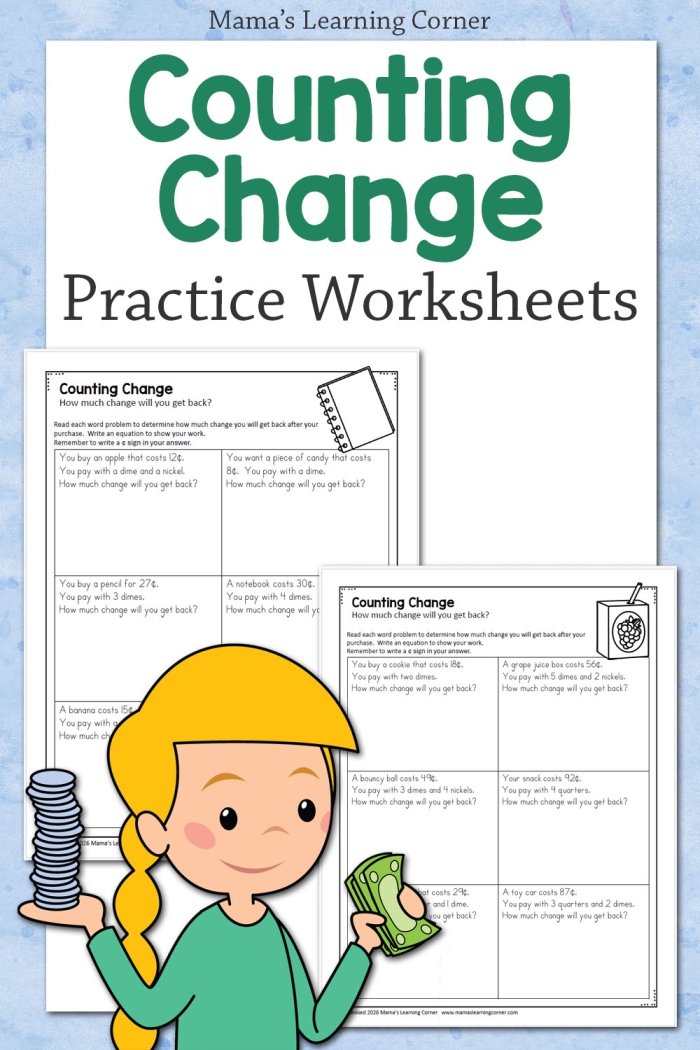 Kindergarten worksheet featuring a mama bird path for children to practice counting to 20