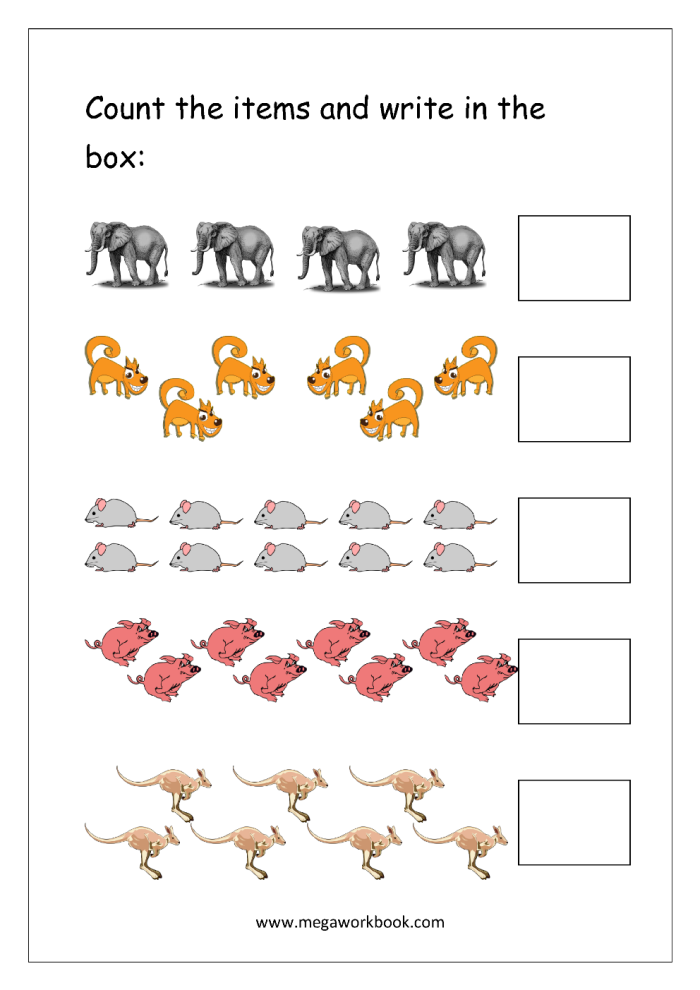 Reverse Counting Practice Activity for Early Learners Worksheet 12 Kindergarten student practicing counting backwards from ten to one on a worksheet with visual aids