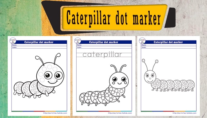 Grammar and Mechanics worksheet for Kindergarten A colorful caterpillar dot-to-dot worksheet for kindergarten students. Engaging connect-the-dots activity to enhance counting skills.