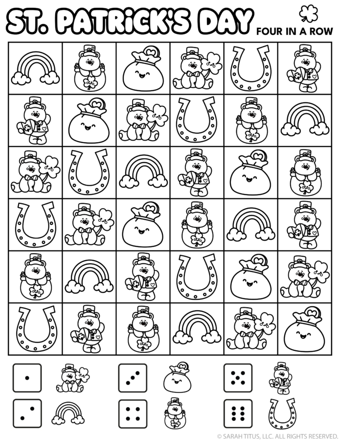 Colorful St. Patrick's Day Rainbow Maze worksheet for kindergarteners focusing on numbers and counting. Engaging St. Patrick's Day activity featuring a maze and a rainbow to color.