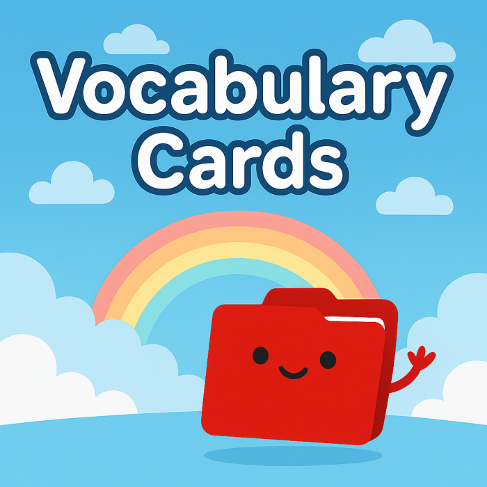 Vocabulary cards for teaching counting to 100 in a Kindergarten lesson