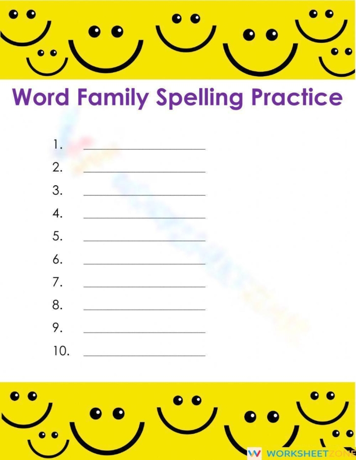 Cut-and-paste activity for practicing -ike family words in kindergarten