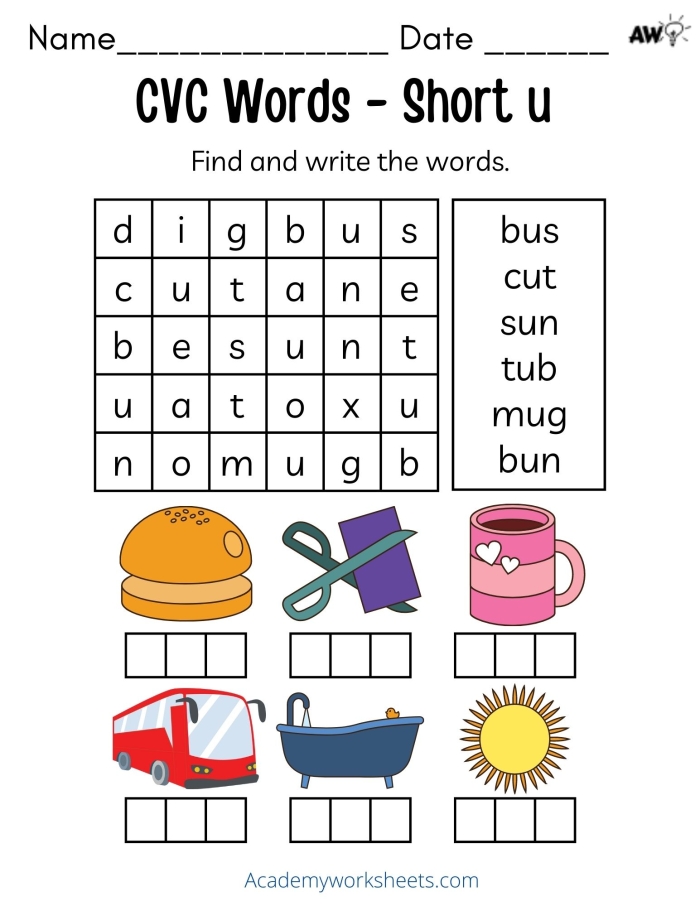 Short A Word Family Picture Sort Activity for Early Readers Kindergarten students sorting picture cards into -at and -an word family groups for short A CVC word practice