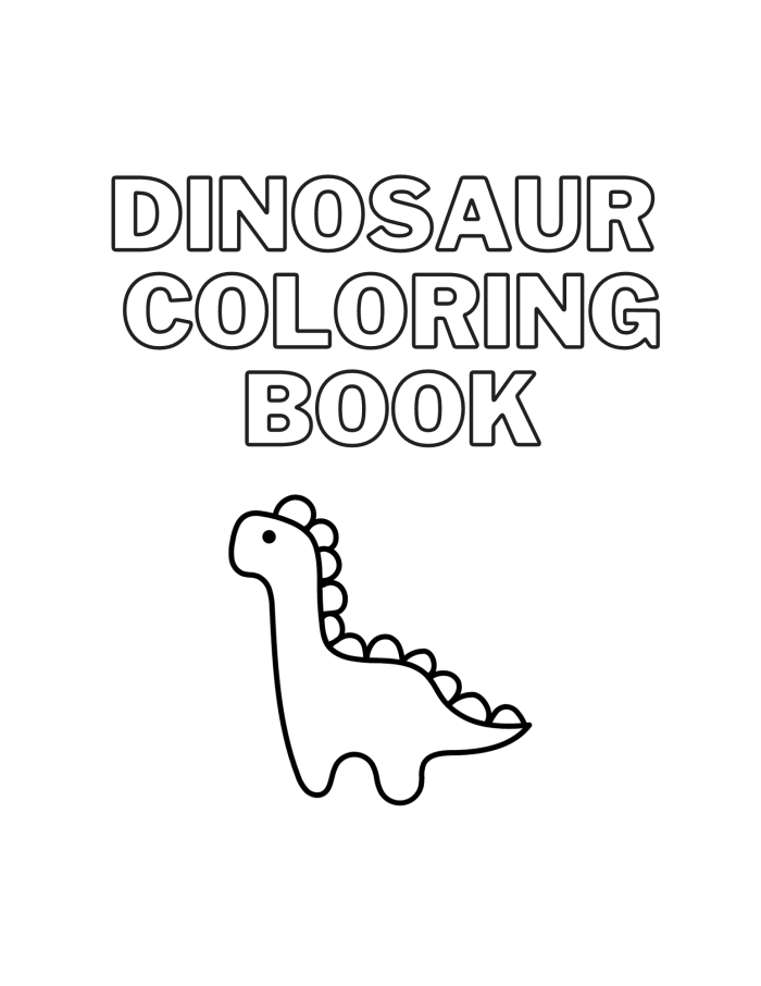 Adorable dinosaur taking a break to munch on healthy foliage Cute dinosaur enjoying a snack of leaves on a coloring page worksheet